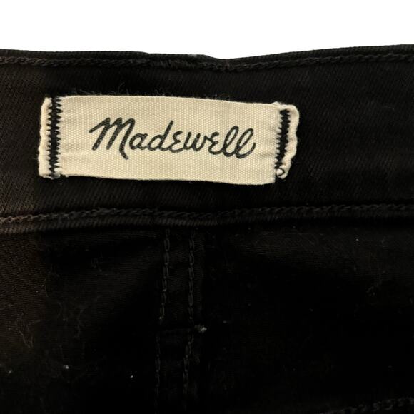 Madewell - Womens - Black 10" High Rise Skinny Denim Jean - Size 26 - Picture 4 of 11